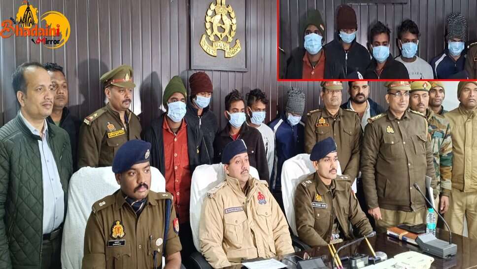 स्वर्ण व्यापारी और उसके बेटे को गोली मारकर सोने का आभूषण लूटने की घटना का खुलासा, 5 बदमाश गिरफ्तार