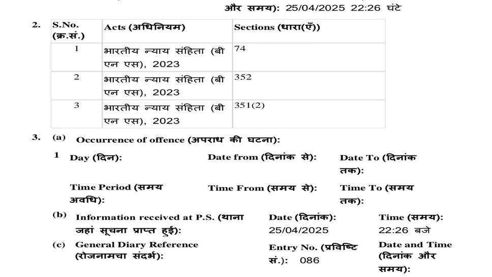 News FIR