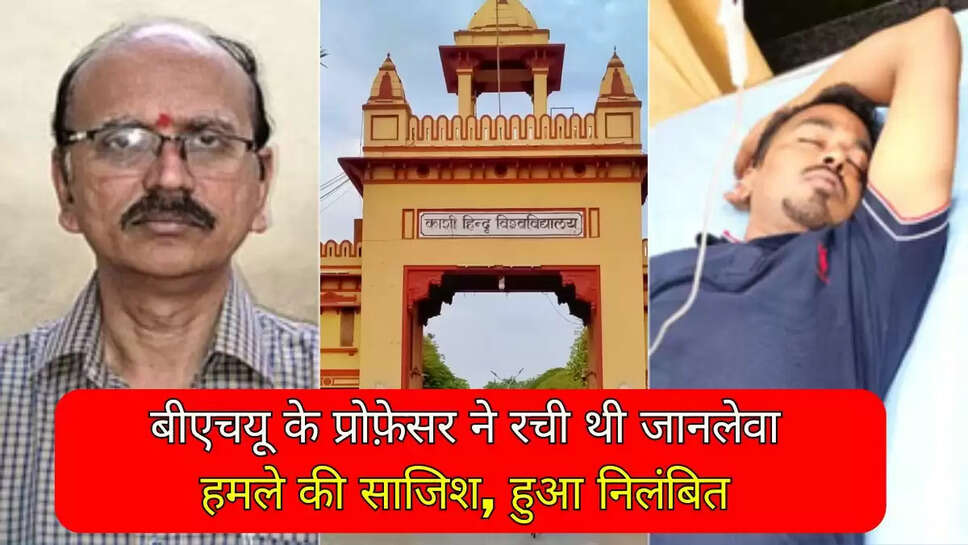 BHU: तेलगु विभाग के प्रोफेसर बुदाति वेंकटेश्वर लू निलंबित