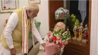 Lal Krishna Advani and PM Modi 