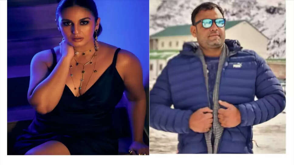 ACTRESS Huma Qureshi brother