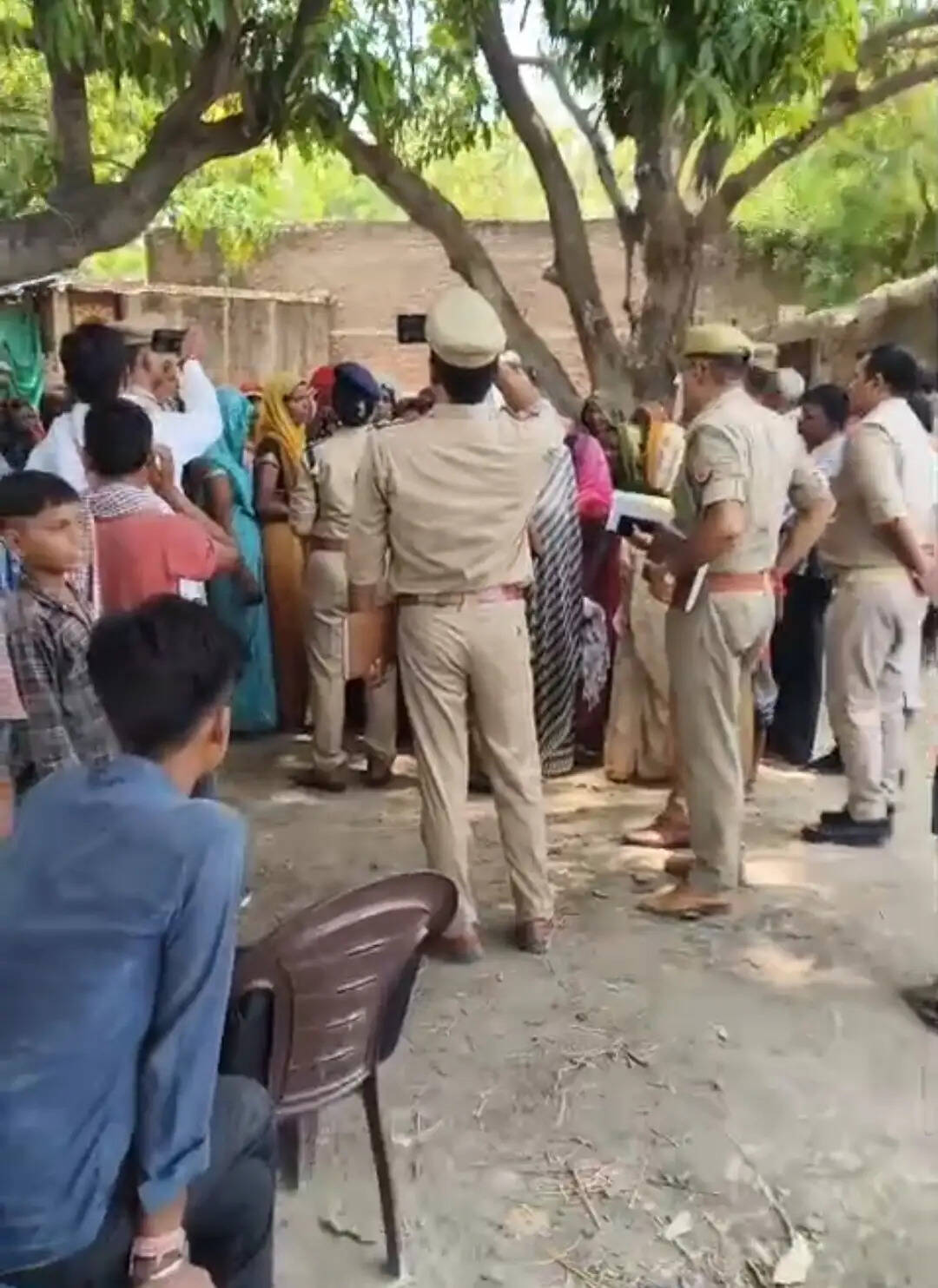 घटना स्थल पर पहुंची डीसीपी