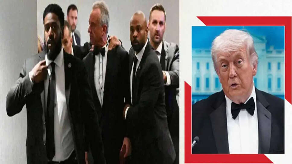 Donald Trump Security at Washington Hilton Hotel Dinner