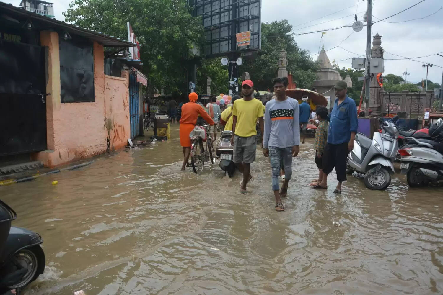 Varanasi Flood 