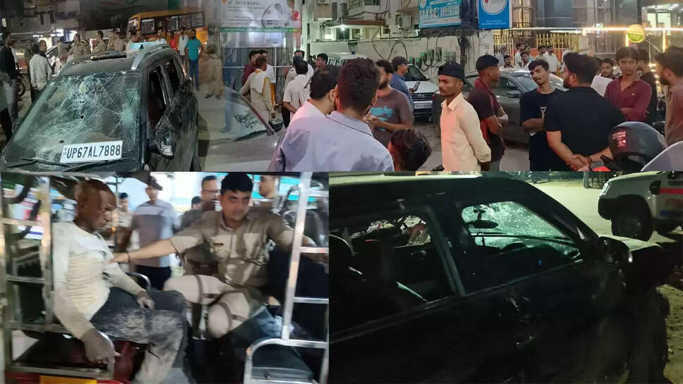 Drunk car driver wreaks havoc in Varanasi
