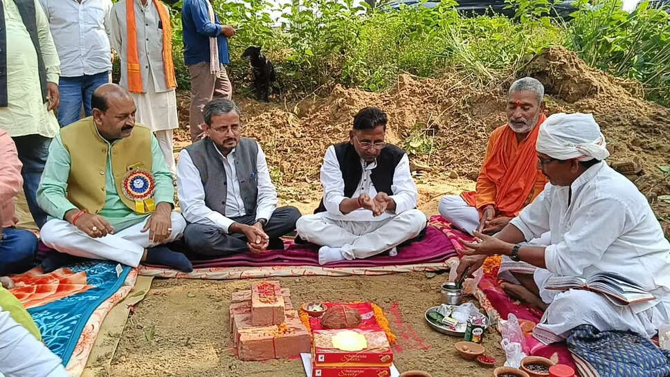 niyardih-33kv-substation-bhoomi-pujan-ajgara-mla-tribhuwan