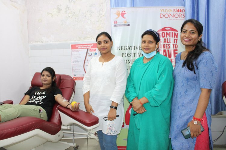 युवाओं ने रक्तदान कर मनाया जश्न-ए-आजादी, जनता के मदद का लिया संकल्प