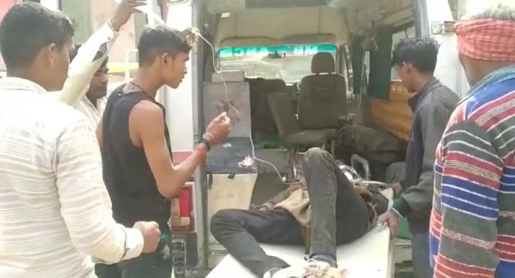 सड़क दुर्घटना में दो घायल, BHU ट्रामा सेंटर में चल रहा इलाज 