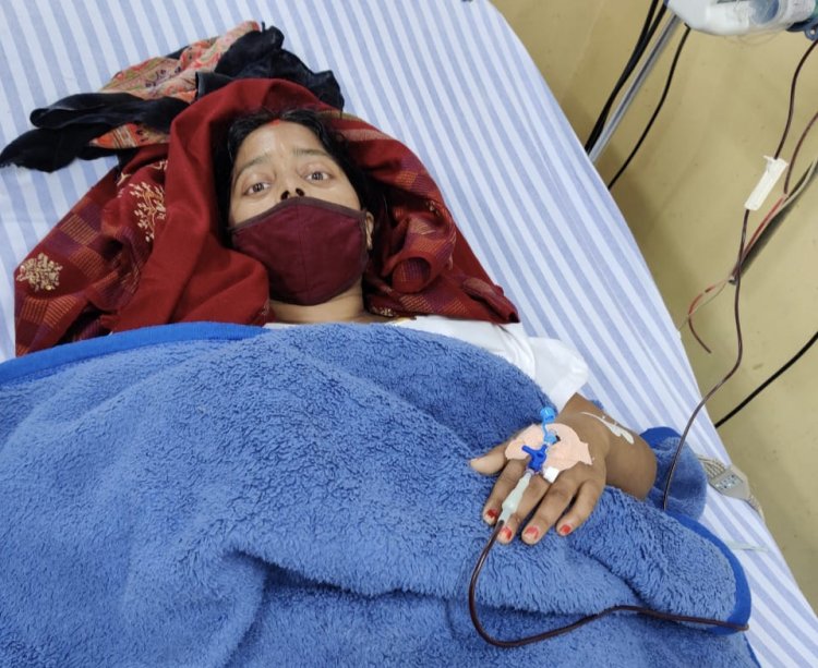 सिकुड़ी नस हुई सीधी: कार्डियोलॉजी विभाग ने की एंजियोप्लास्टी, हो सकती थी 35 वर्षीया महिला की अटैक से मौत...
