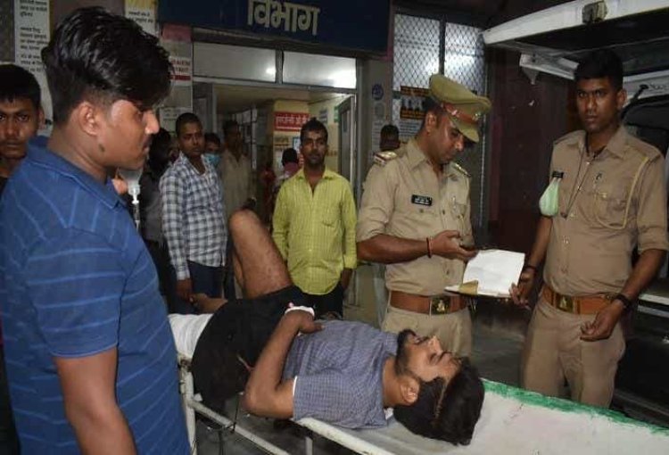 गोली चलने से युवक घायल, संस्कृत विश्वविद्यालय के पूर्व छात्र ने मौजूदा छात्र पर लगाया गम्भीर आरोप...