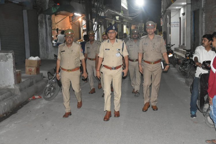 मुहर्रम के ताजिया जुलूस को लेकर CP ने किया निरीक्षण, बोले- पुलिस की लापरवाही बर्दाश्त नहीं...