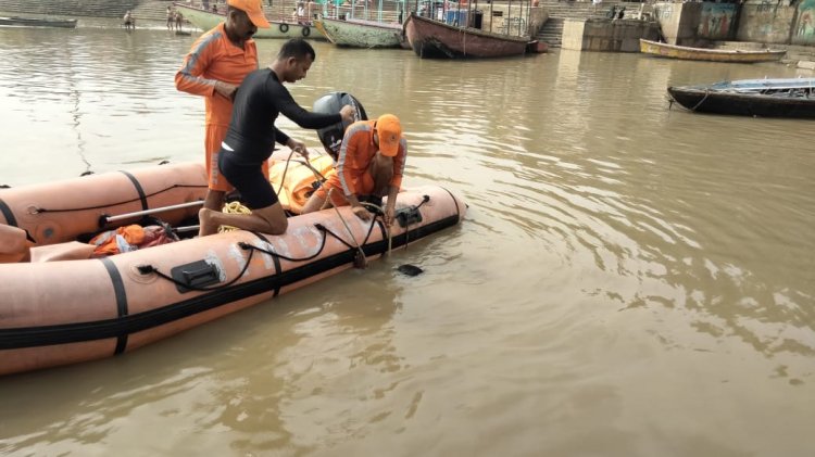 गंगा में स्नान के दौरान डूबने से बटुक की मौत, NDRF ने शव बाहर निकाला, परिजनों को दी गई सूचना...