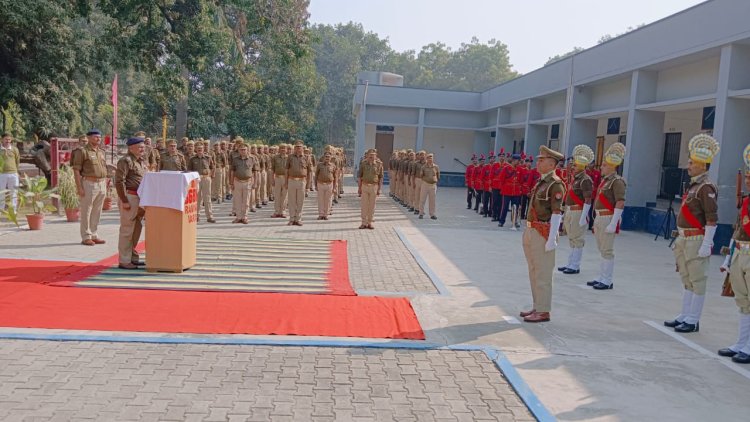 PAC रामनगर में मनाया गया पुलिस झंडा दिवस, सेनानायक ने दिलाया संकल्प...