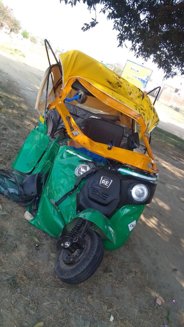 सिंहपुर रिंग रोड पर बस ने टेंपो को मारी टक्कर, एक व्यक्ति की मौत...