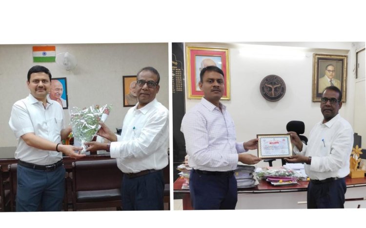 स्वच्छ भारत मिशन के कायाकल्प में DDU अस्पताल को प्रदेश में पहला स्थान, कमिश्नर और DM हुए सम्मानित...