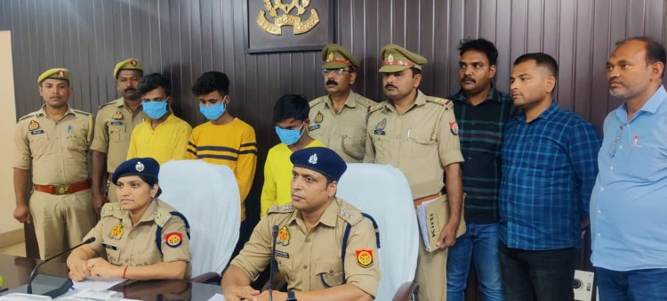 पहाड़िया मण्डी में दुकान से हुई चोरी का डीसीपी वरुणा जोन ने किया खुलासा, तीन चोर गिरफ्तार...