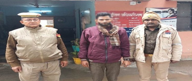 गैंगस्टर के 10 हजार के इनामी सद्रे आलम को कपसेठी पुलिस ने पकड़ा...