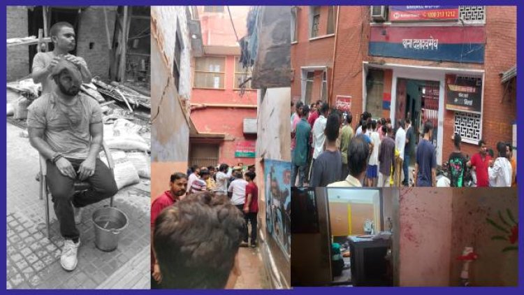 Varanasi : मीरघाट क्षेत्र में सपा नेता के घर दिनदहाड़े फायरिंग, पांच घायल, मौके पर अफसर..