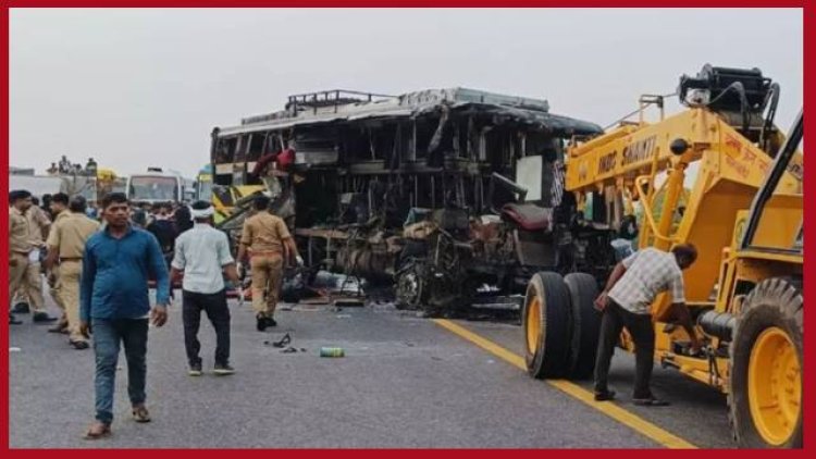 Unnao Accident : लखनऊ-आगरा एक्सप्रेसवे पर भीषण सड़क हादसा :  19 की मौत, 30 घायल, PM मोदी-राष्ट्रपति मुर्मु ने जताया दुख