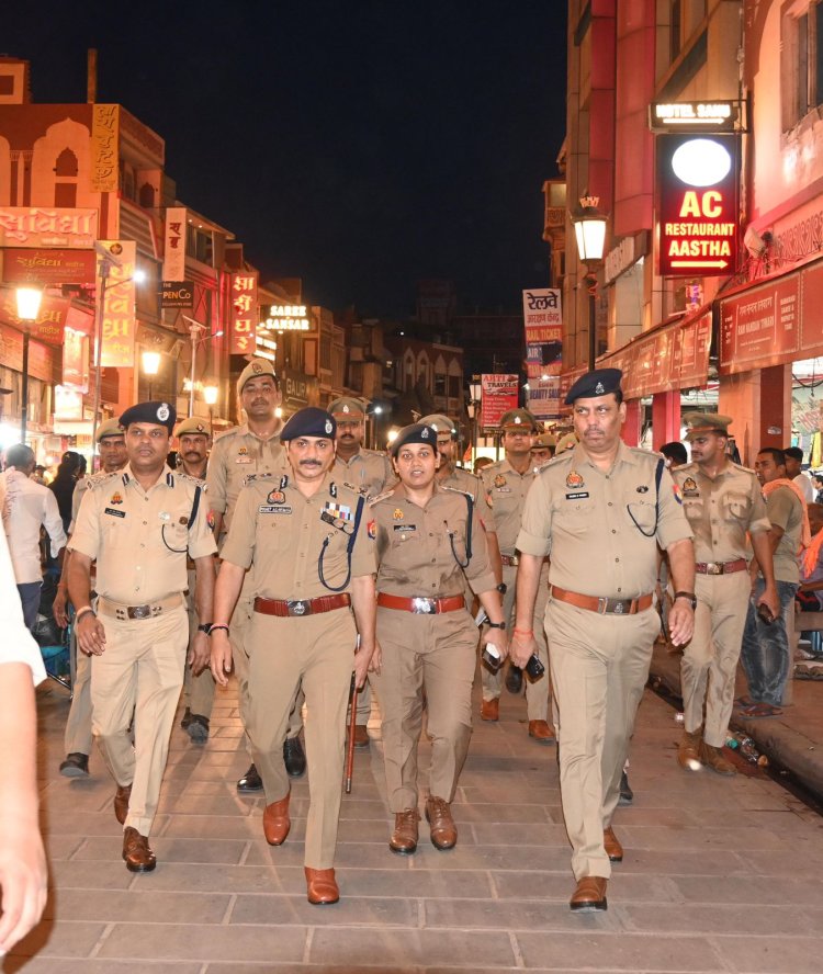 पुलिस कमिश्नर ने कावंड़ मार्ग का किया भ्रमण: अस्थाई पुलिस चौकियों का होगा निर्माण, ड्रोन से निगरानी के निर्देश..