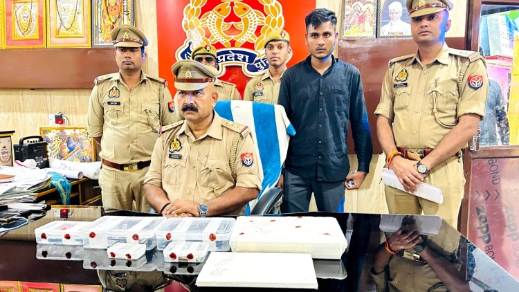 वाराणसी: लंका पुलिस ने तीन नाबालिग सहित चार चोर किए अरेस्ट, दिन में करता होटल में नौकरी और रात में खंगाल देता था बंद घर