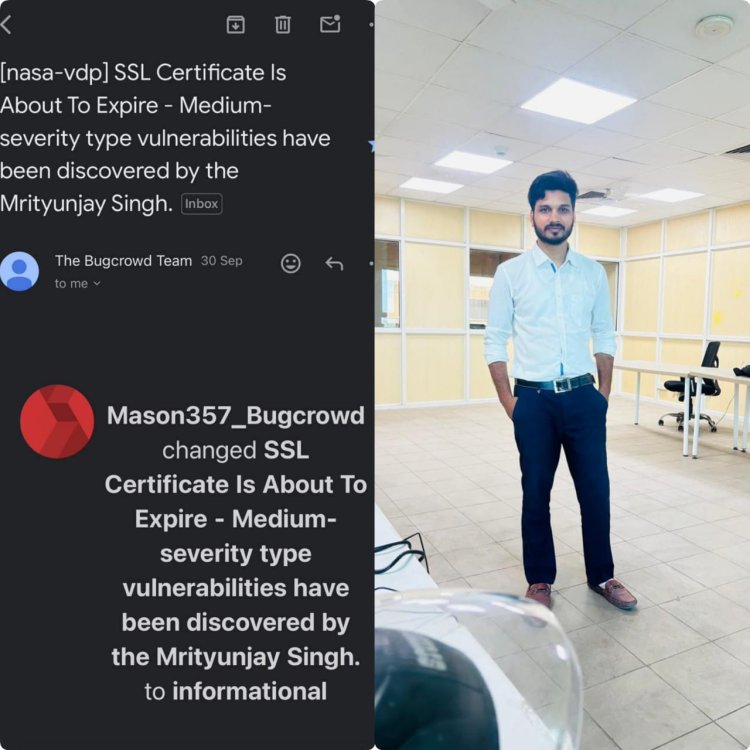 एथिकल हैकर मृत्युंजय सिंह ने बढ़ाया BHU और वाराणसी का गौरव, नासा की वेबसाइट में बग खोजकर 10 दिन की रिसर्च के बाद हासिल की बड़ी सफलता
