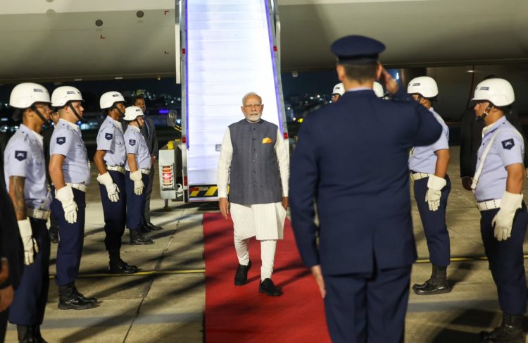 G20 Summit : ब्राजील पहुंचे PM मोदी, वैदिक मंत्रों और गरबा से हुआ भव्य स्वागत